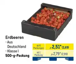 METRO Erdbeeren Angebot