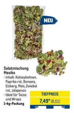 METRO Salatmischung Mexiko Angebot