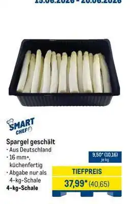 METRO Spargel geschält Angebot