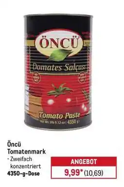 METRO Öncü Tomatenmark Angebot