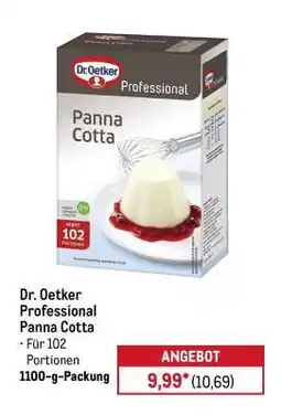 METRO Dr. Oetker Professional Panna Cotta Angebot