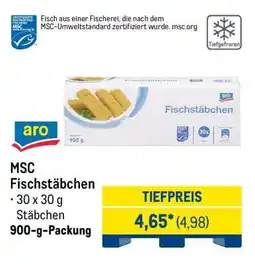 METRO MSC Fischstäbchen Angebot