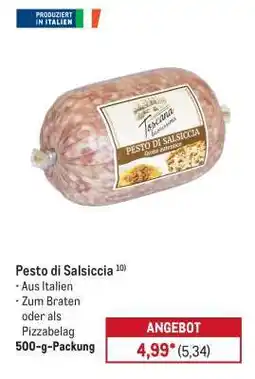 METRO Pesto di Salsiccia Angebot