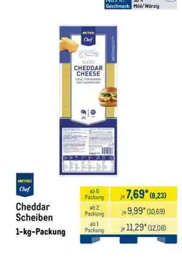 METRO Metro Chef Cheddar Scheiben Angebot