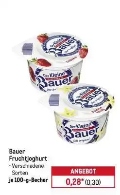 METRO Bauer Fruchtjoghurt Angebot