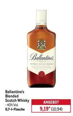 METRO Ballantine's Blended Scotch Whisky Angebot