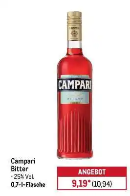 METRO Campari Bitter Angebot