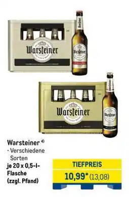 METRO Warsteiner Angebot
