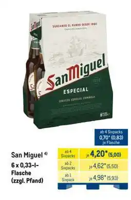 METRO SAN MIGUEL Angebot