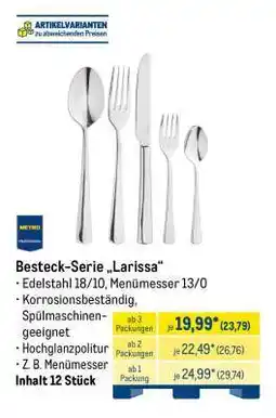 METRO Besteck-Serie „Larissa“ Angebot