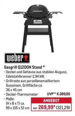 METRO WEBER Angebot