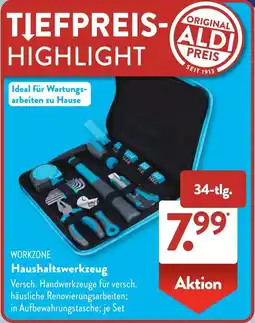 Aldi Süd WORKZONE Haushaltswerkzeug Angebot
