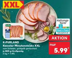 Kaufland K-PURLAND Kasseler Minutensteaks XXL Angebot