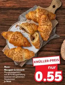 Kaufland Nuss- Nougat-Croissant Angebot