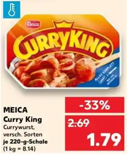Kaufland MEICA Curry King Currywurst Angebot