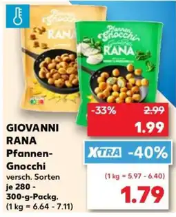 Kaufland GIOVANNI RANA Pfannen- Gnocchi Angebot