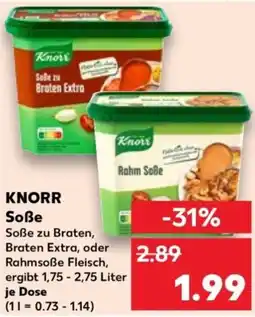 Kaufland KNORR Soße Angebot