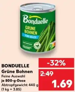 Kaufland BONDUELLE Grüne Bohnen Angebot