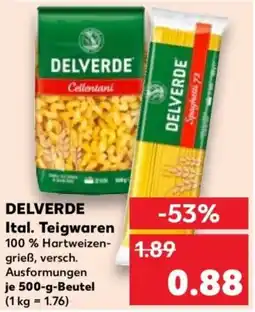 Kaufland DELVERDE Ital. Teigwaren Angebot