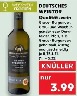 Kaufland DEUTSCHES WEINTOR Qualitätswein Angebot