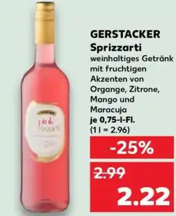 Kaufland GERSTACKER Sprizzarti Angebot