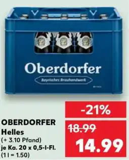 Kaufland OBERDORFER Helles Angebot