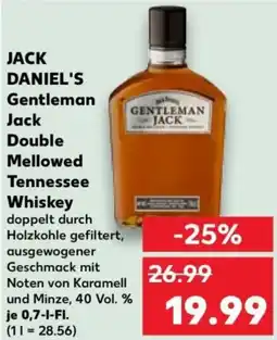 Kaufland JACK DANIEL'S Gentleman Jack Double Mellowed Tennessee Whiskey Angebot