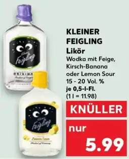 Kaufland KLEINER FEIGLING Likör Angebot