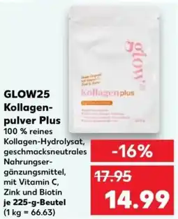 Kaufland GLOW25 Kollagenpulver Plus Angebot