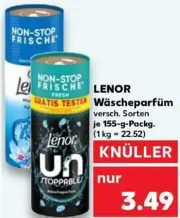 Kaufland LENOR Wäscheparfüm Angebot