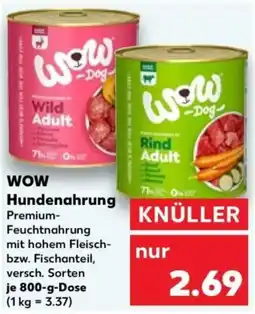 Kaufland WOW Hundenahrung Angebot