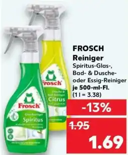 Kaufland FROSCH Reiniger Angebot