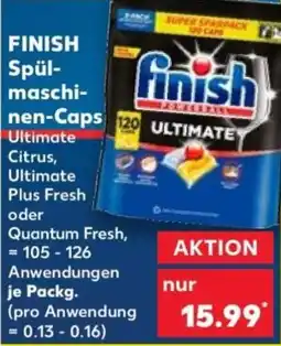 Kaufland FINISH Spülmaschinen-Caps Angebot