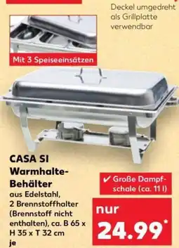 Kaufland CASA SI Warmhalte- Behälter Angebot