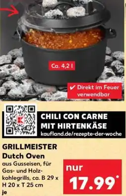 Kaufland GRILLMEISTER Dutch Oven Angebot