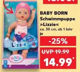 Kaufland BABY BORN Schwimmpuppe Lizzie Angebot