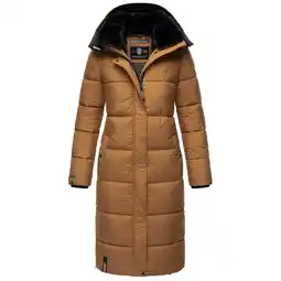 Netto Marken-Discount MARIKOO Damen Winterjacke Steppmantel Weichem Innenkragen & Abnehmbarer Kapuze Reliziaa Angebot