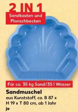 Kaufland LUPILU Sandmuschel Angebot