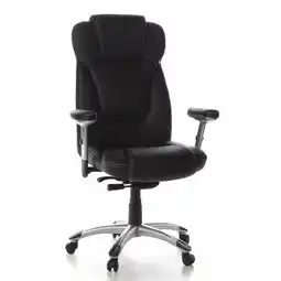 Netto Marken-Discount hjh OFFICE Profi Chefsessel EMBASSY 200 Leder mit Armlehnen (höhenverstellbar) Angebot