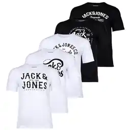 Netto Marken-Discount JJLEOGRA TEE CREW NECK 5PK Herren T-Shirt Angebot