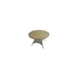 Netto Marken-Discount Tisch BASTIA, rund, Teak-Look Angebot