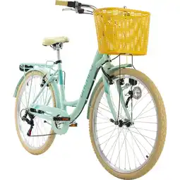 Netto Marken-Discount KS Cycling Cityrad 6-Gänge Cantaloupe 26 Zoll Angebot