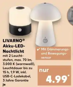 Kaufland LIVARNO Akku-LED- Nachtlicht Angebot