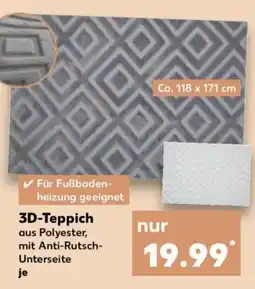 Kaufland 3D-Teppich Angebot