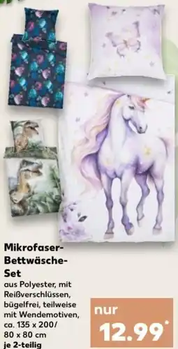Kaufland Mikrofaser- Bettwäsche- Set Angebot
