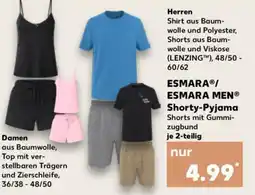 Kaufland ESMARA/ ESMARA MEN Shorty-Pyjama Angebot