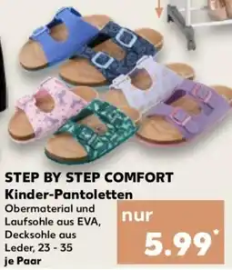 Kaufland STEP BY STEP COMFORT Kinder-Pantoletten Angebot