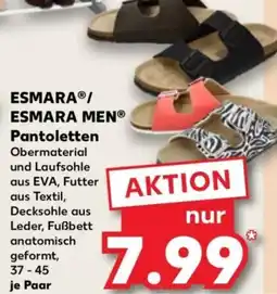 Kaufland ESMARA/ ESMARA MEN Pantoletten Angebot