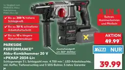 Kaufland PARKSIDE PERFORMANCE Akku-Kombihammer 20 V PKHAP 2034-Li Angebot