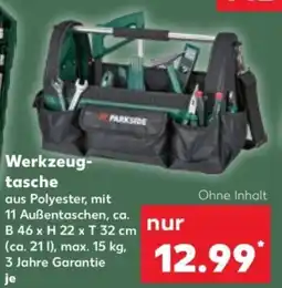 Kaufland PARKSIDE Werkzeugtasche Angebot